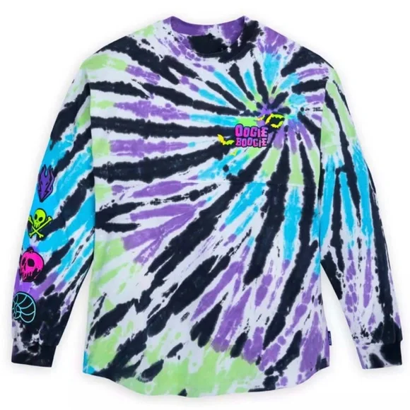 Disney Parks OOGIE BOOGIE BASH Halloween Exclusive Spirit Jersey 2022 NWT. - Picture 2 of 3
